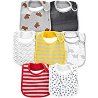 Los mejores  - Simple Joys by Carters Teething Bibs Bebé-Niños- Pack de 7
